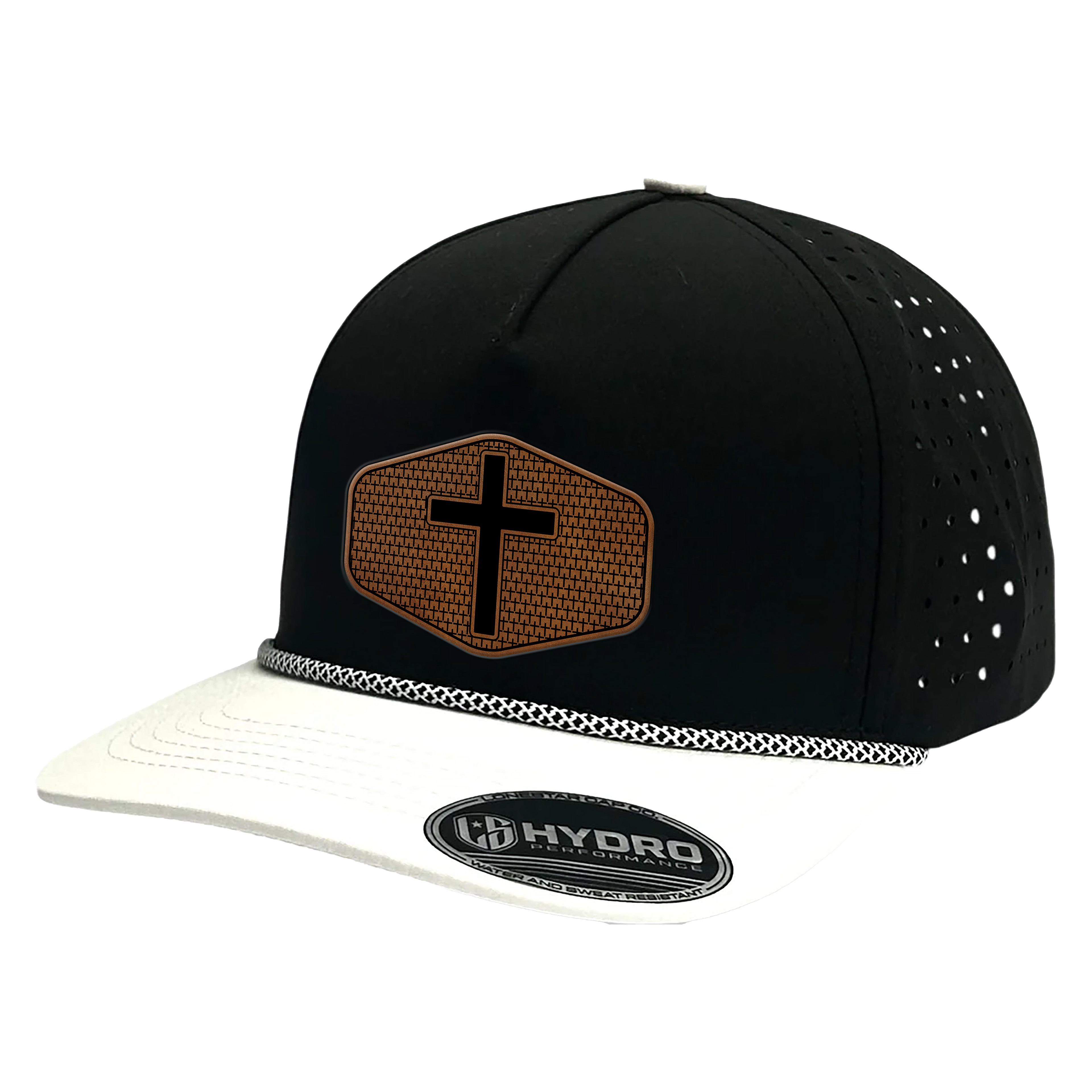 CROSS LEATHER PERFORMANCE SNAPBACK