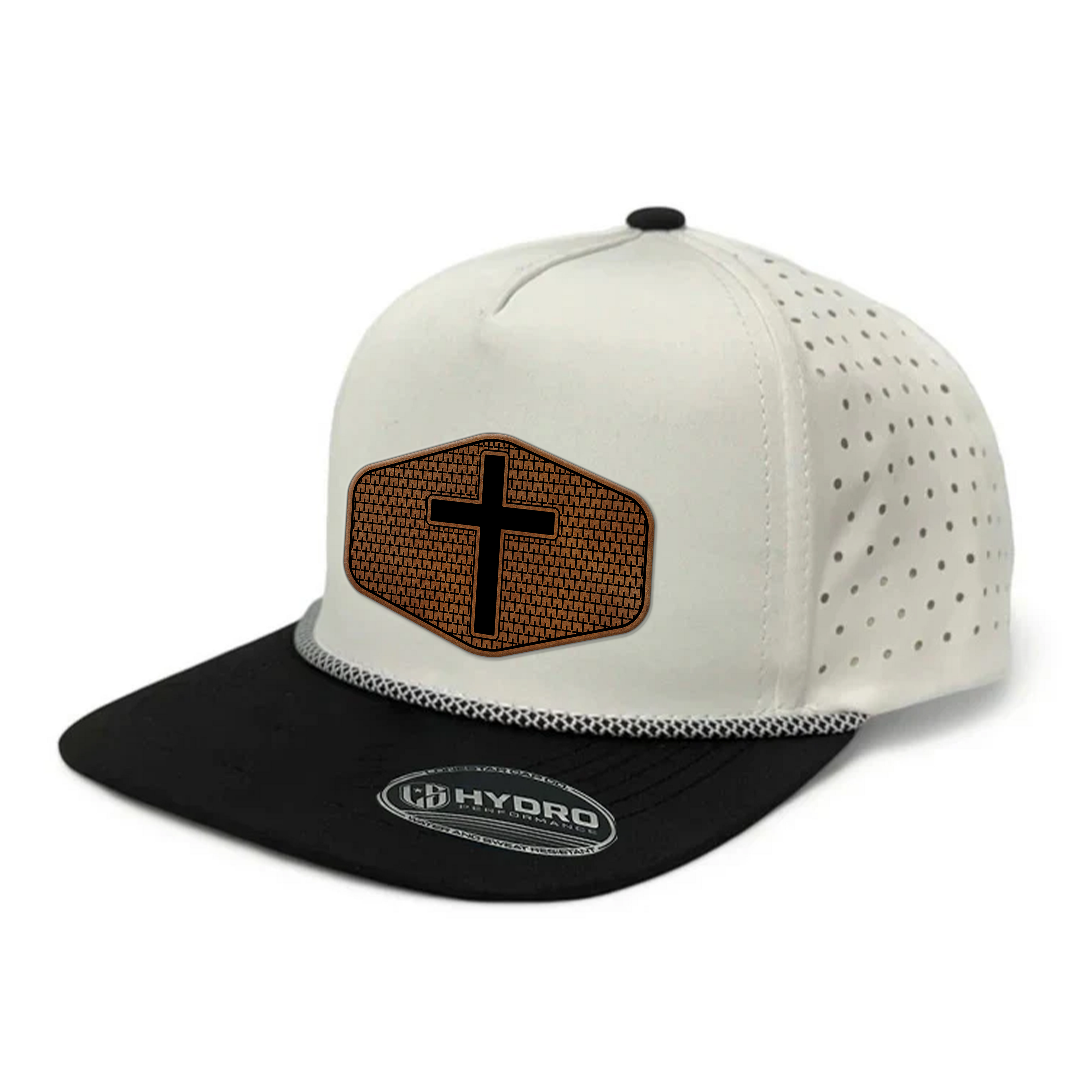 CROSS LEATHER PERFORMANCE SNAPBACK