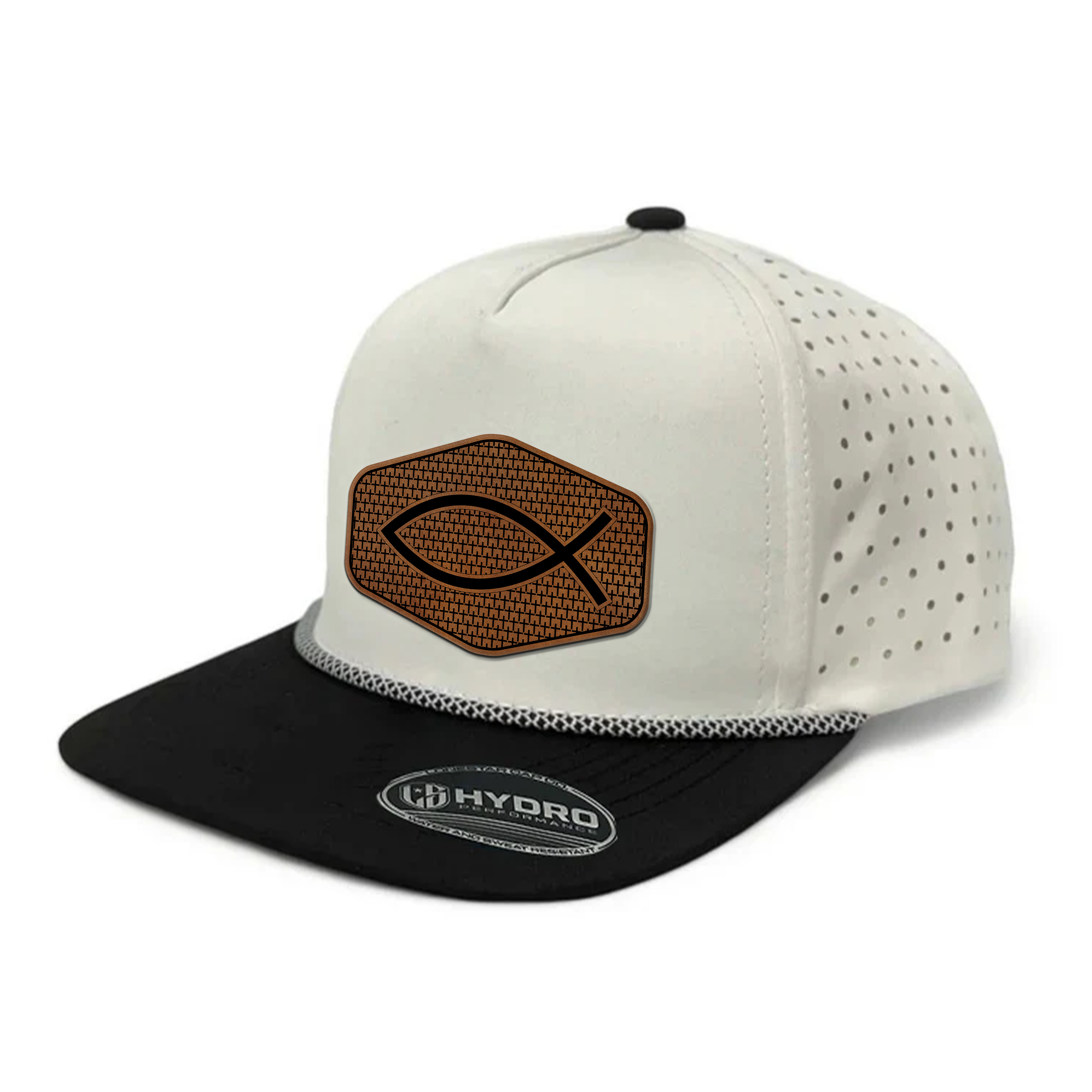 ICTHYS LEATHER PERFORMANCE SNAPBACK