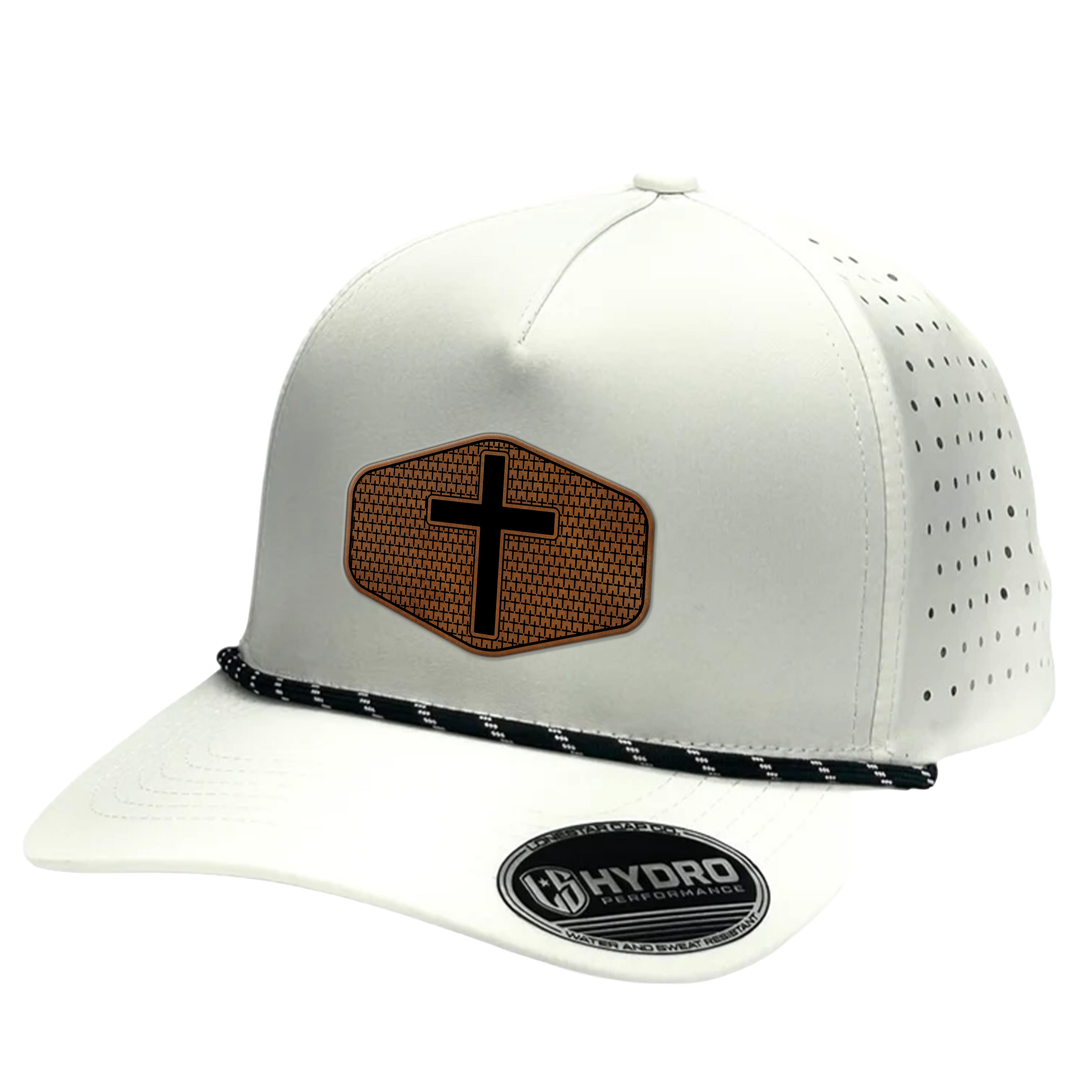CROSS LEATHER PERFORMANCE SNAPBACK