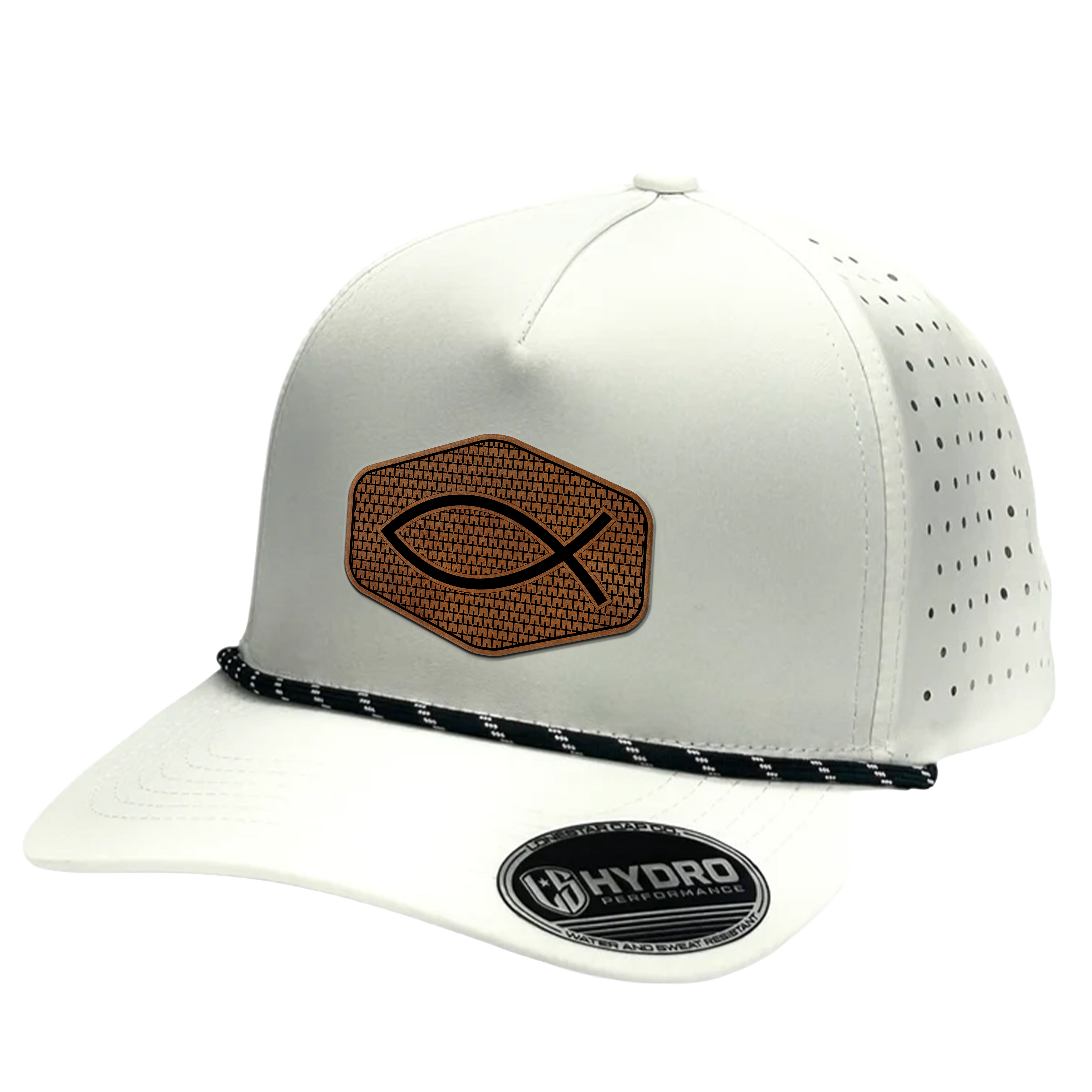 ICTHYS LEATHER PERFORMANCE SNAPBACK