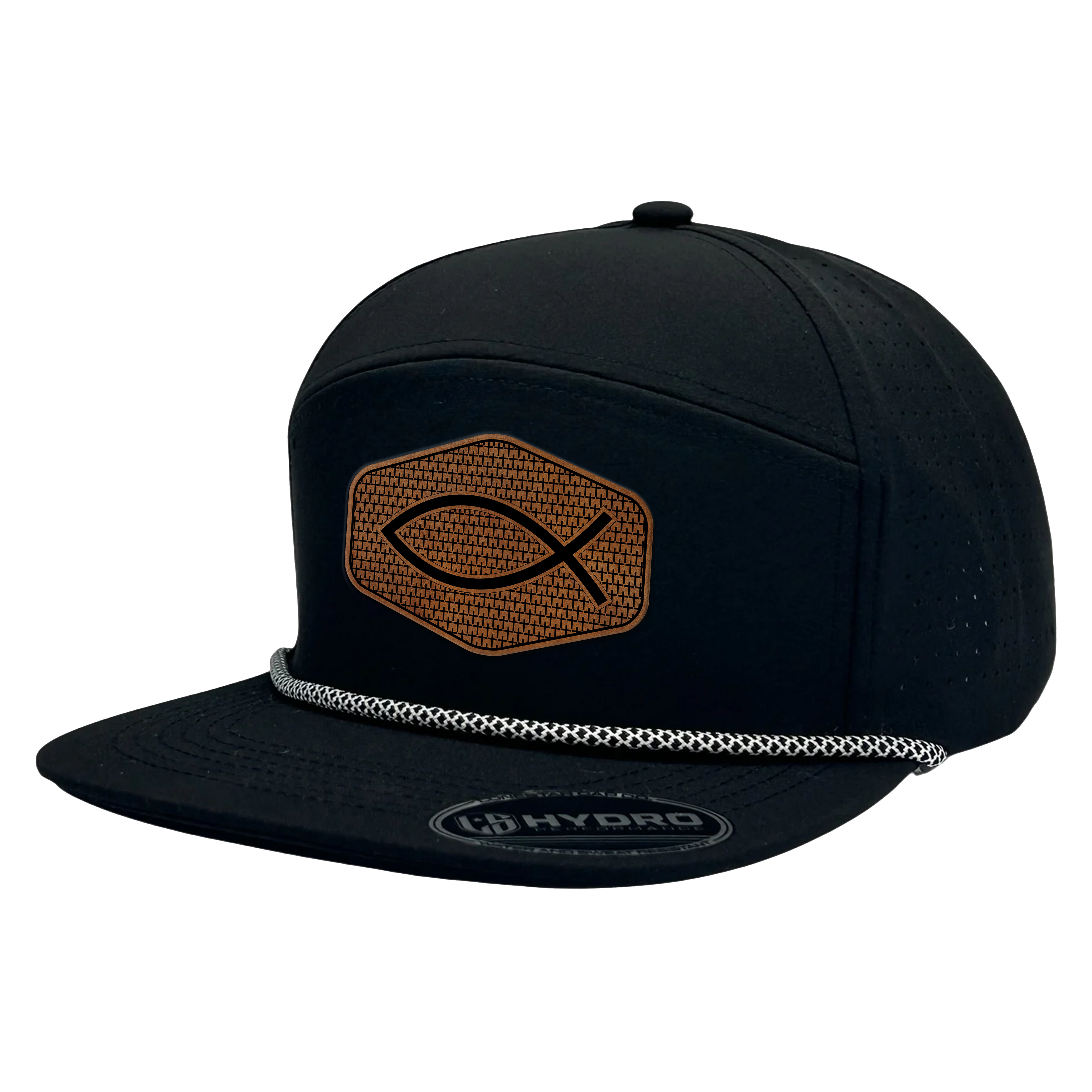 ICTHYS LEATHER PERFORMANCE SNAPBACK
