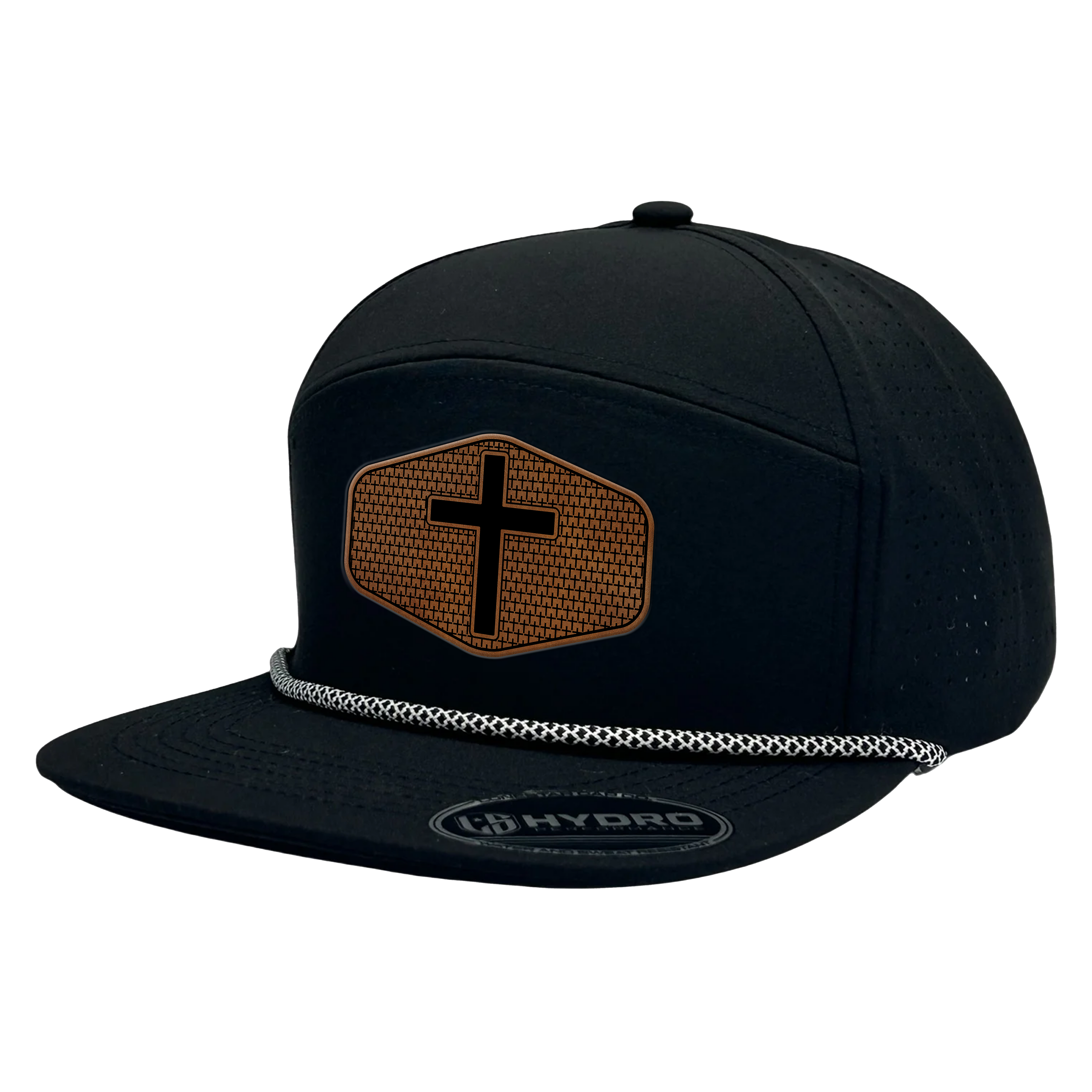 CROSS LEATHER PERFORMANCE SNAPBACK