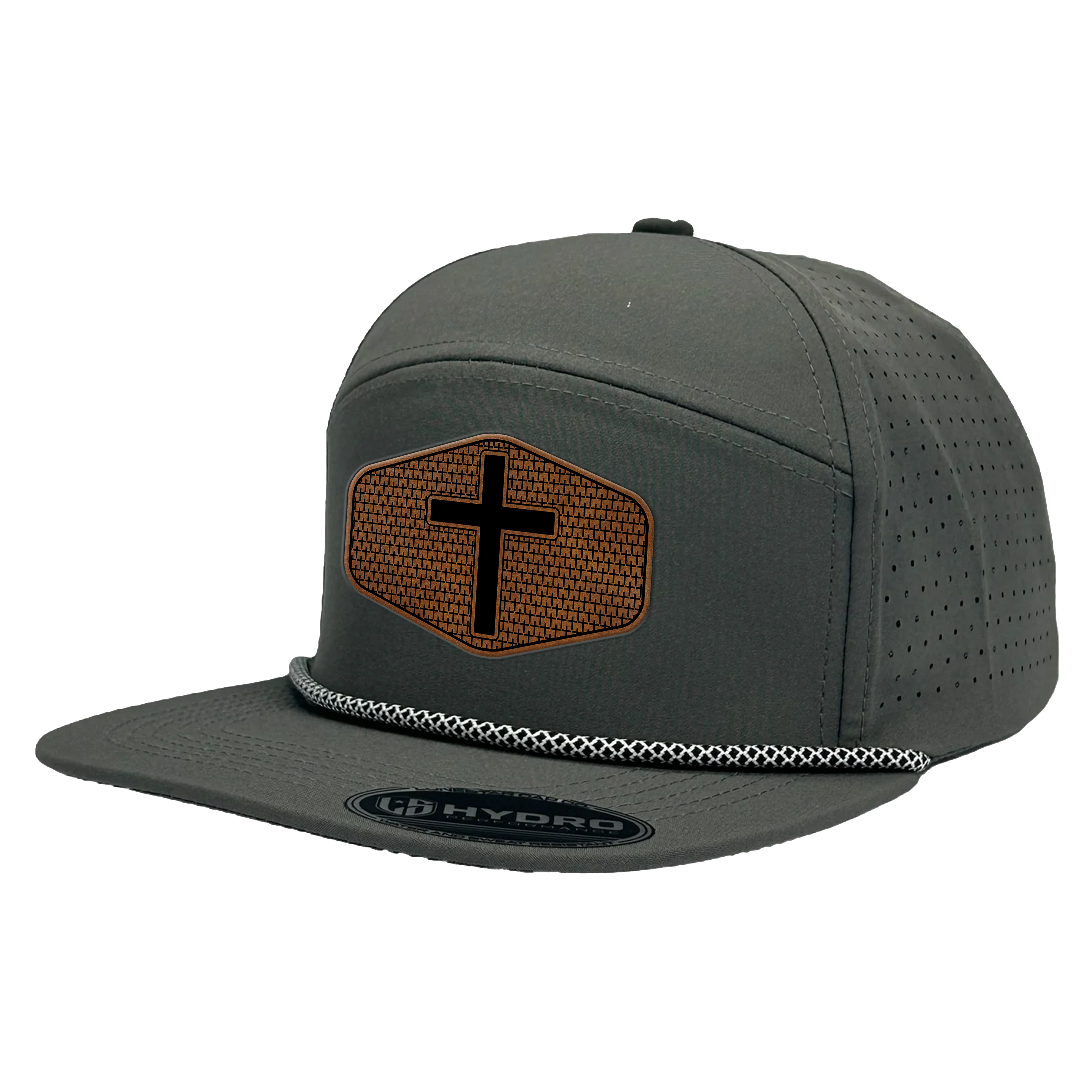 CROSS LEATHER PERFORMANCE SNAPBACK