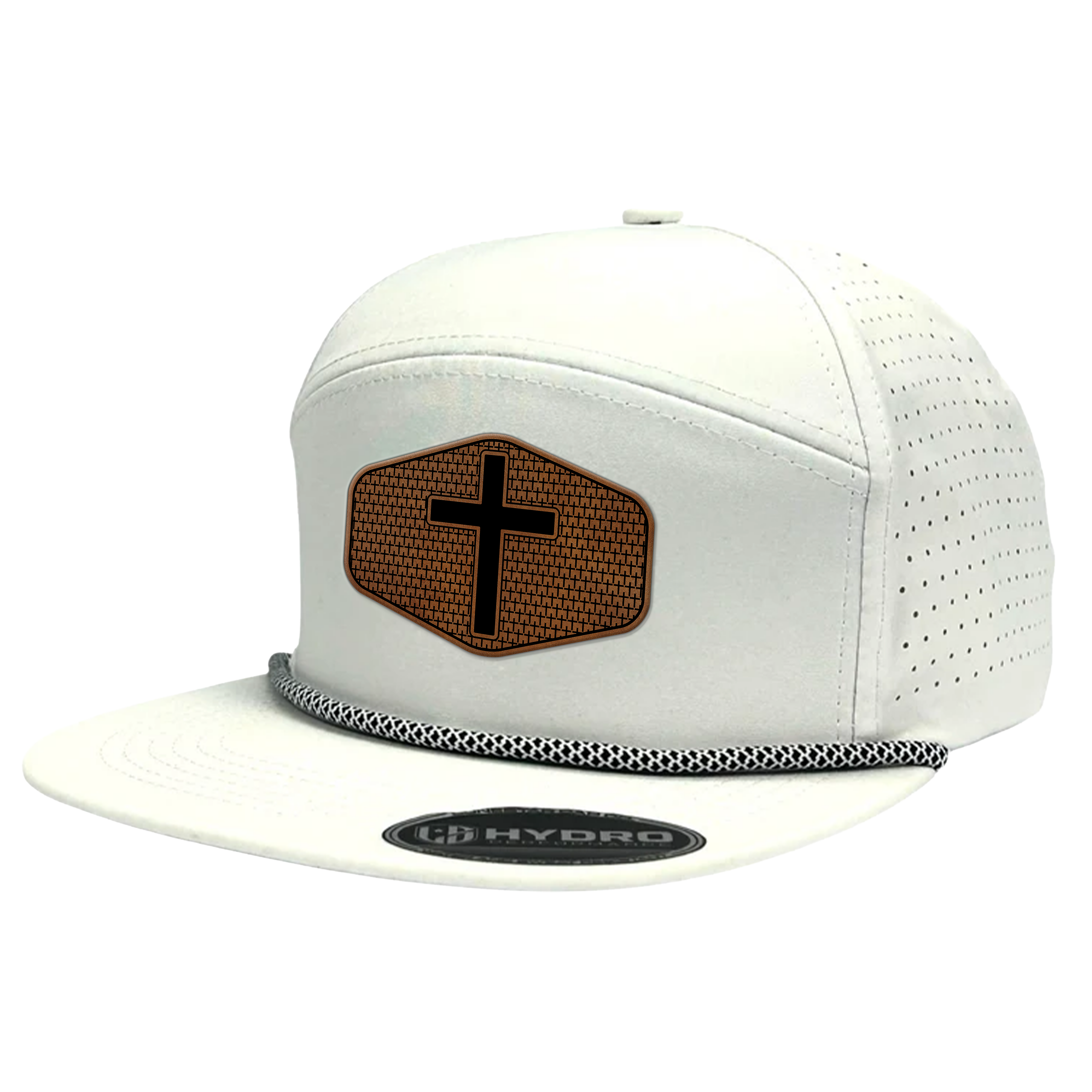 CROSS LEATHER PERFORMANCE SNAPBACK