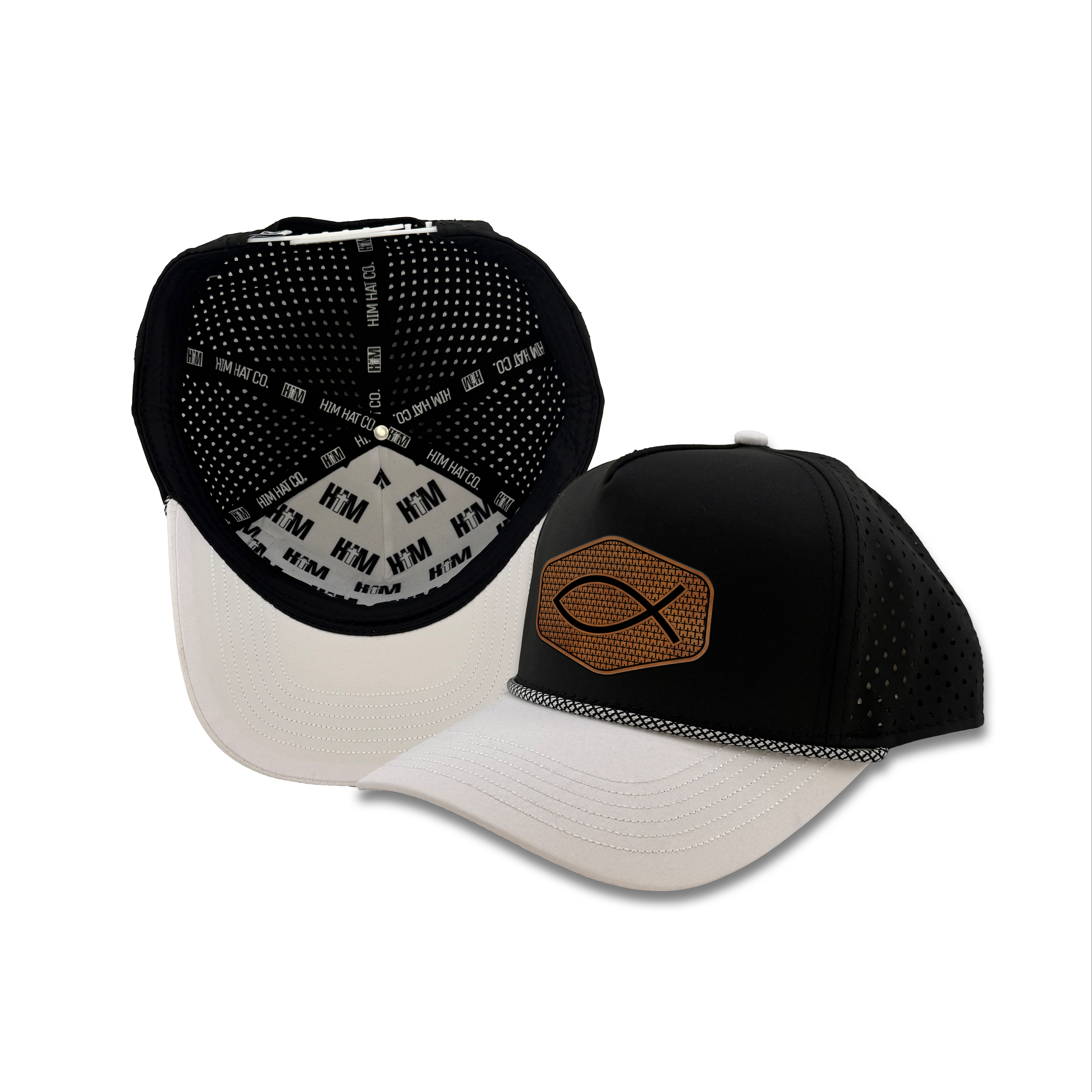 Leather Cross-Woven Icthys