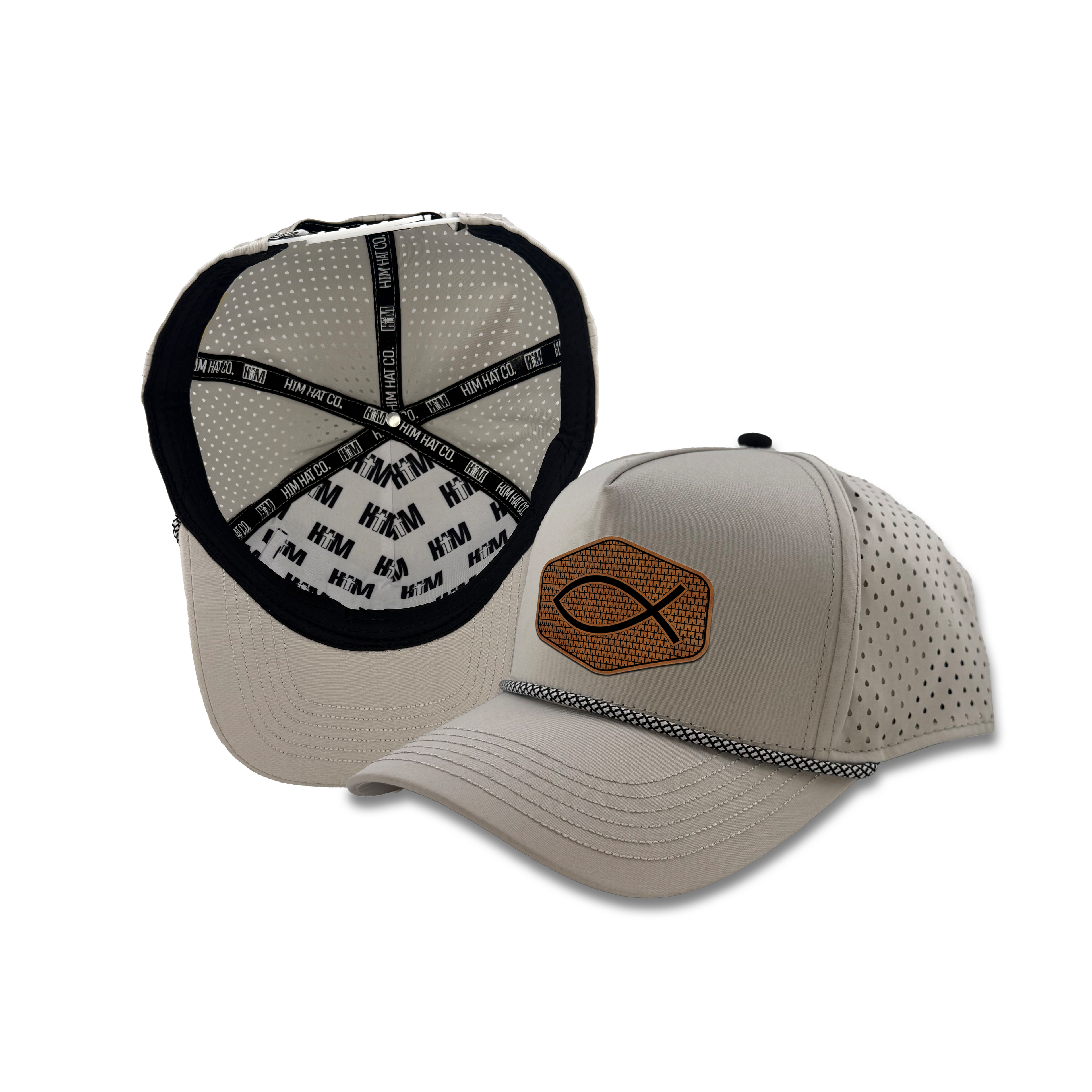 Leather Cross-Woven Icthys