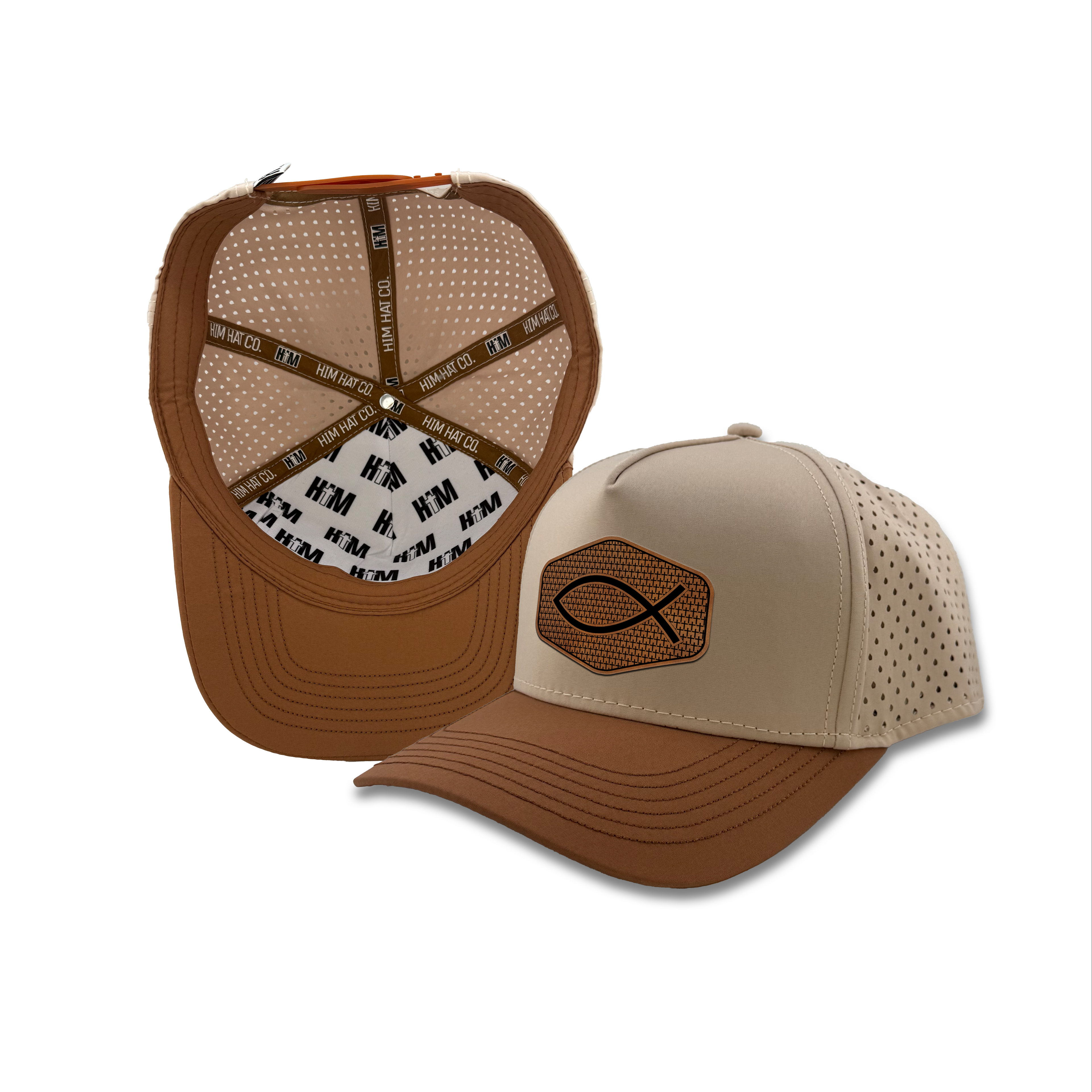 Leather Cross-Woven Icthys