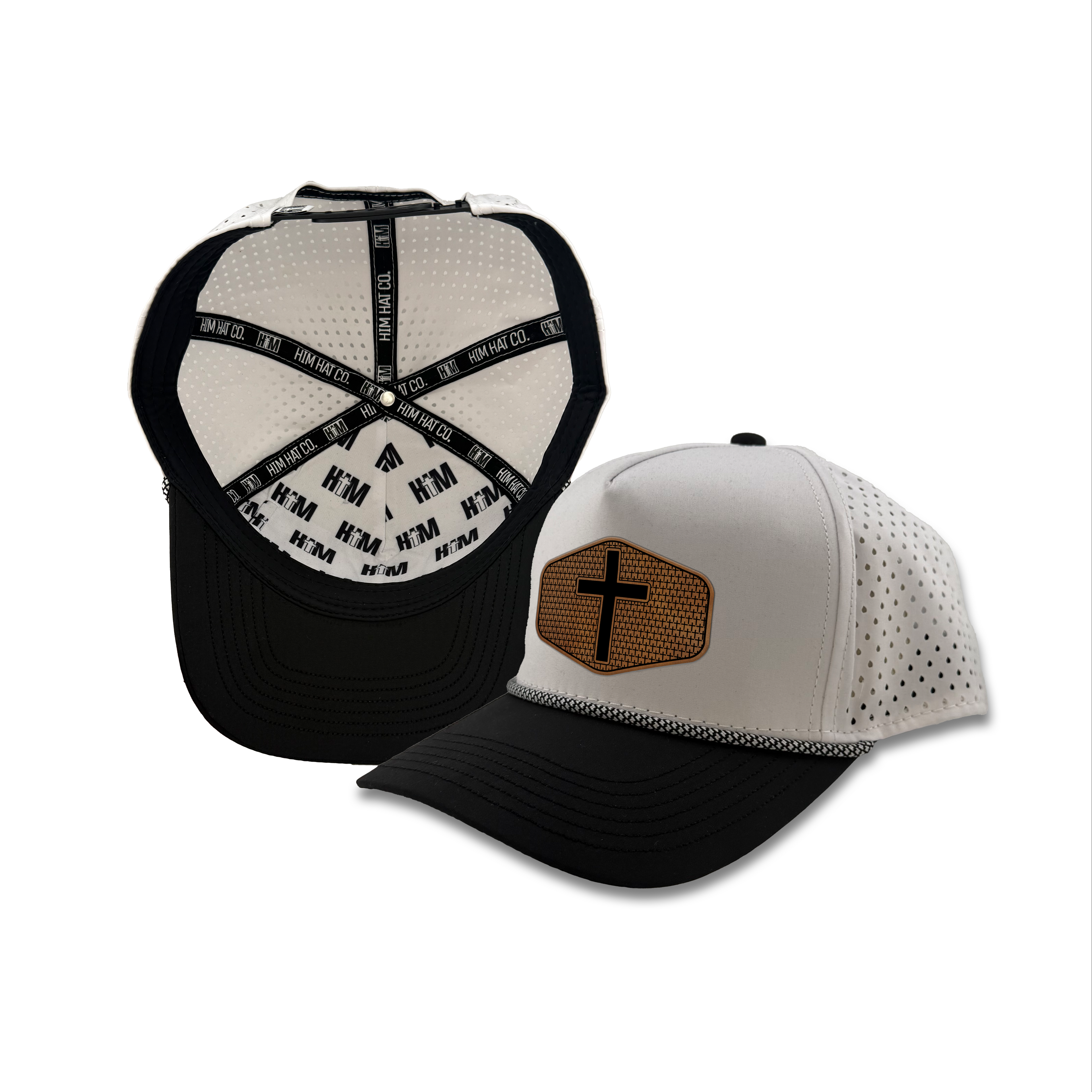 Leather Cross-Woven Cross